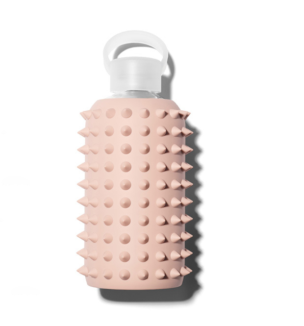 H69350 Glass bottle with  Silicone Sleeve 