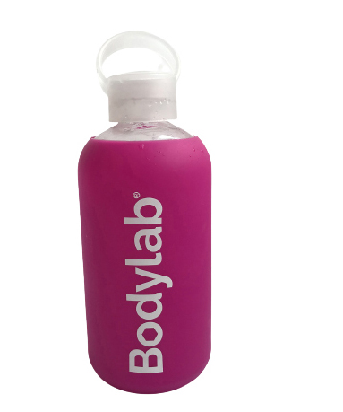 H69395 Glass bottle with  Silicone Sleeve