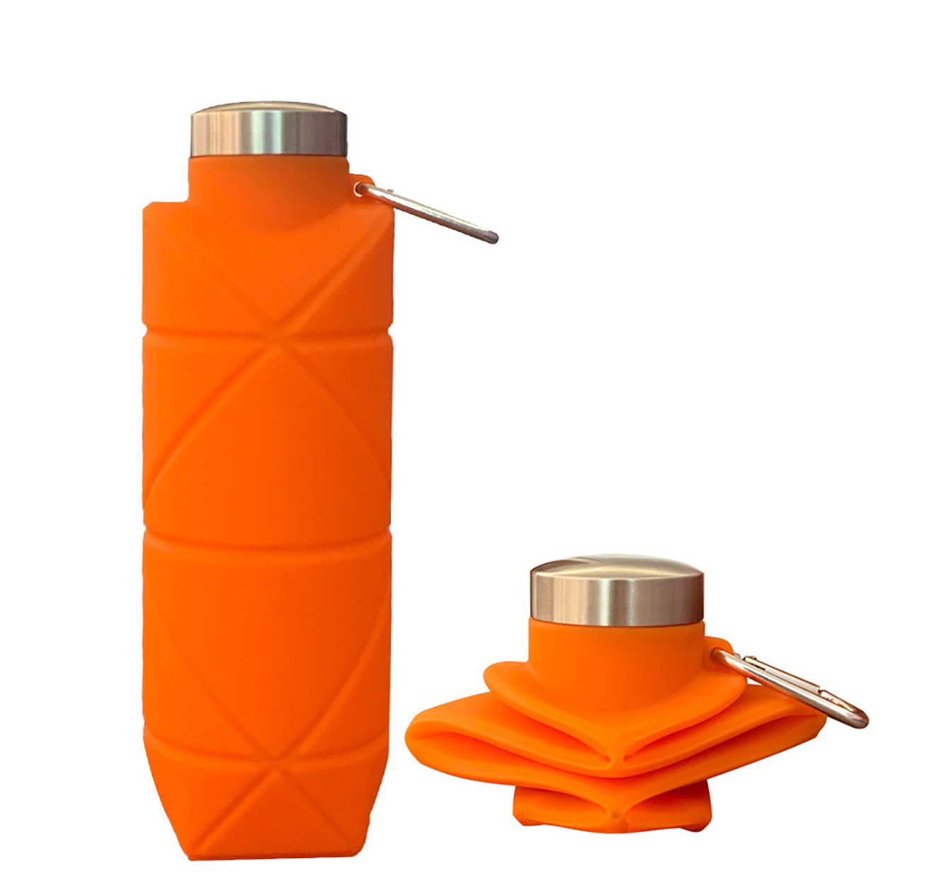 H69679 Silicone Collapsible Water Bottle